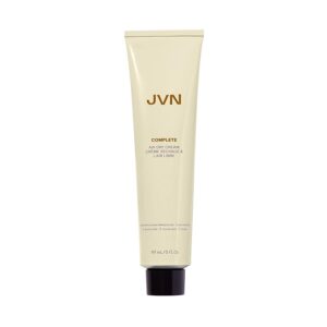 JVN No Heat Air Dry Cream, Hair Styling Cream - 5 Fluid Ounces, Smoothens and Defines Hair, Sulfate-Free, Curl Enhancing, Moisturizing, Smoothening, UV Protection for All Hair Types