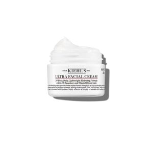 Kiehl's Ultra Facial Cream, with 4.5% Squalane to Strengthen Skin's Moisture Barrier, Skin Feels Softer and Smoother, Long-Lasting Hydration, Easy and Fast-Absorbing, Suitable for All Skin Types